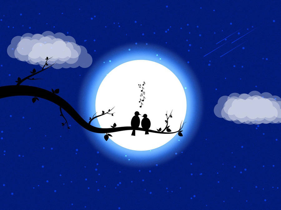 HD wallpaper: night sky backgrounds desktop, moon, beauty in nature,  scenics - nature | Wallpaper Flare