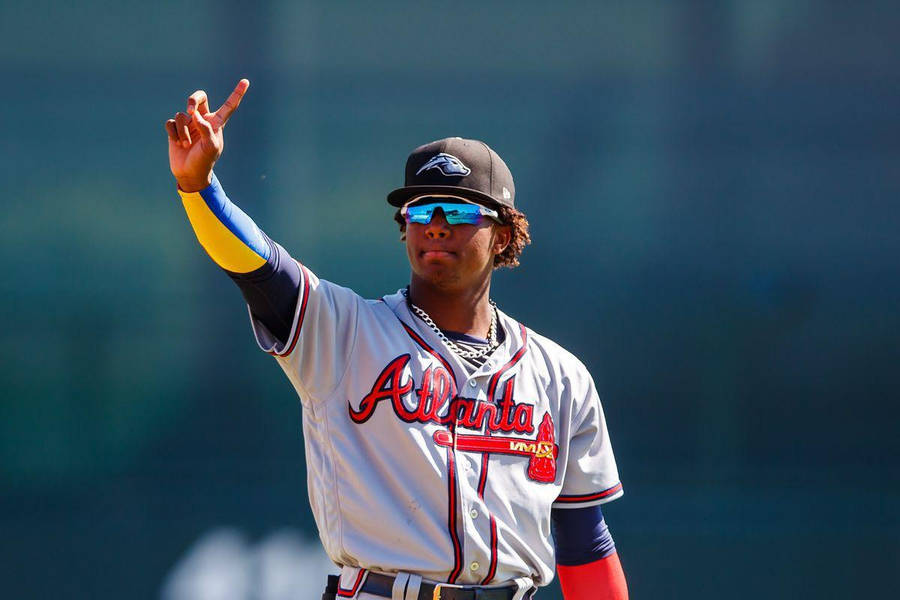 Ronald Acuna Jr Bakgrunnsbildet