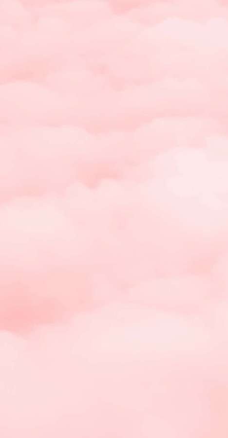 Suaves nubes rosas en un cielo acuarela de ensueño — Rosa suave Fondos de pantalla