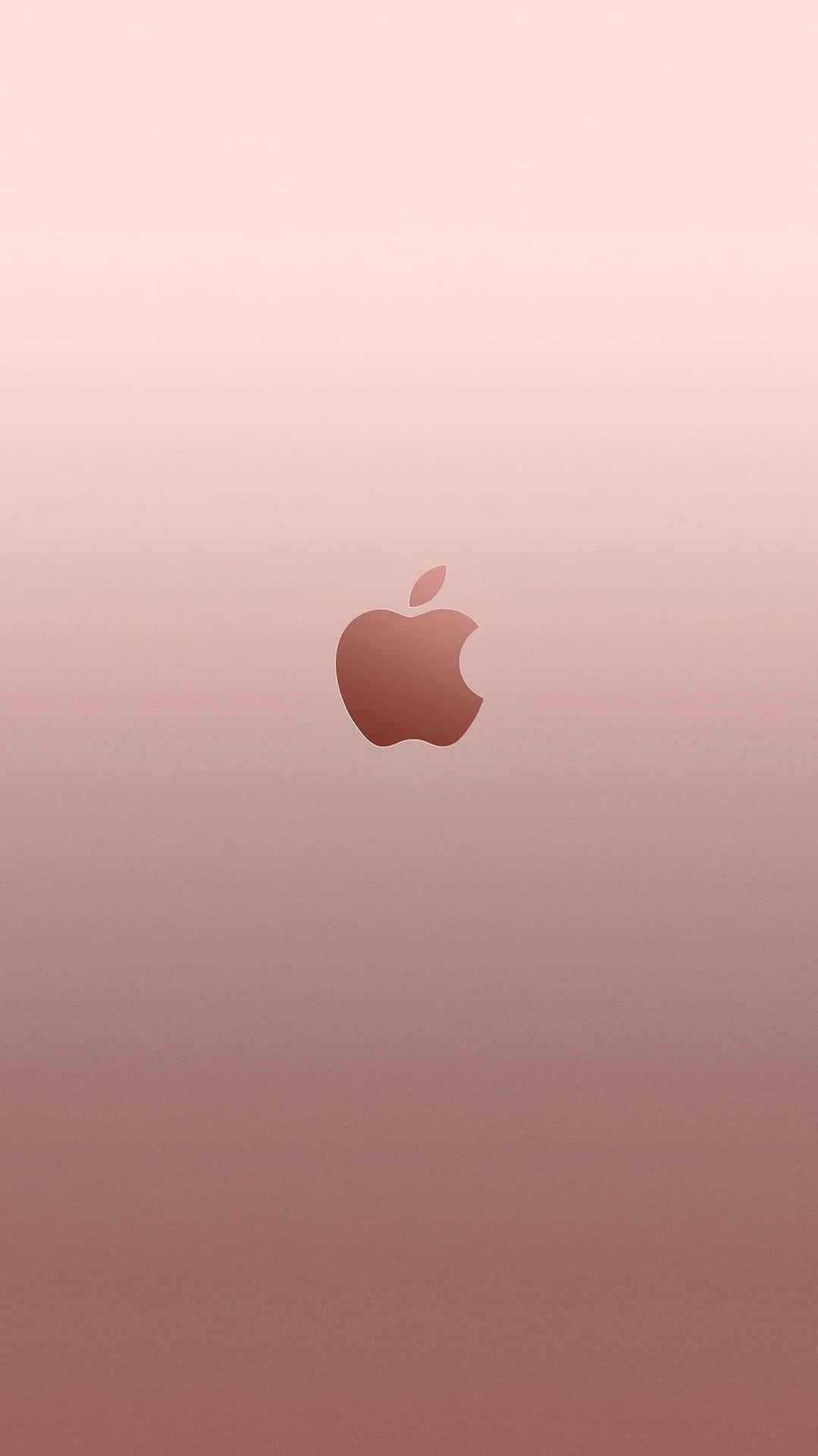 Rose Gold Apple Taustakuva