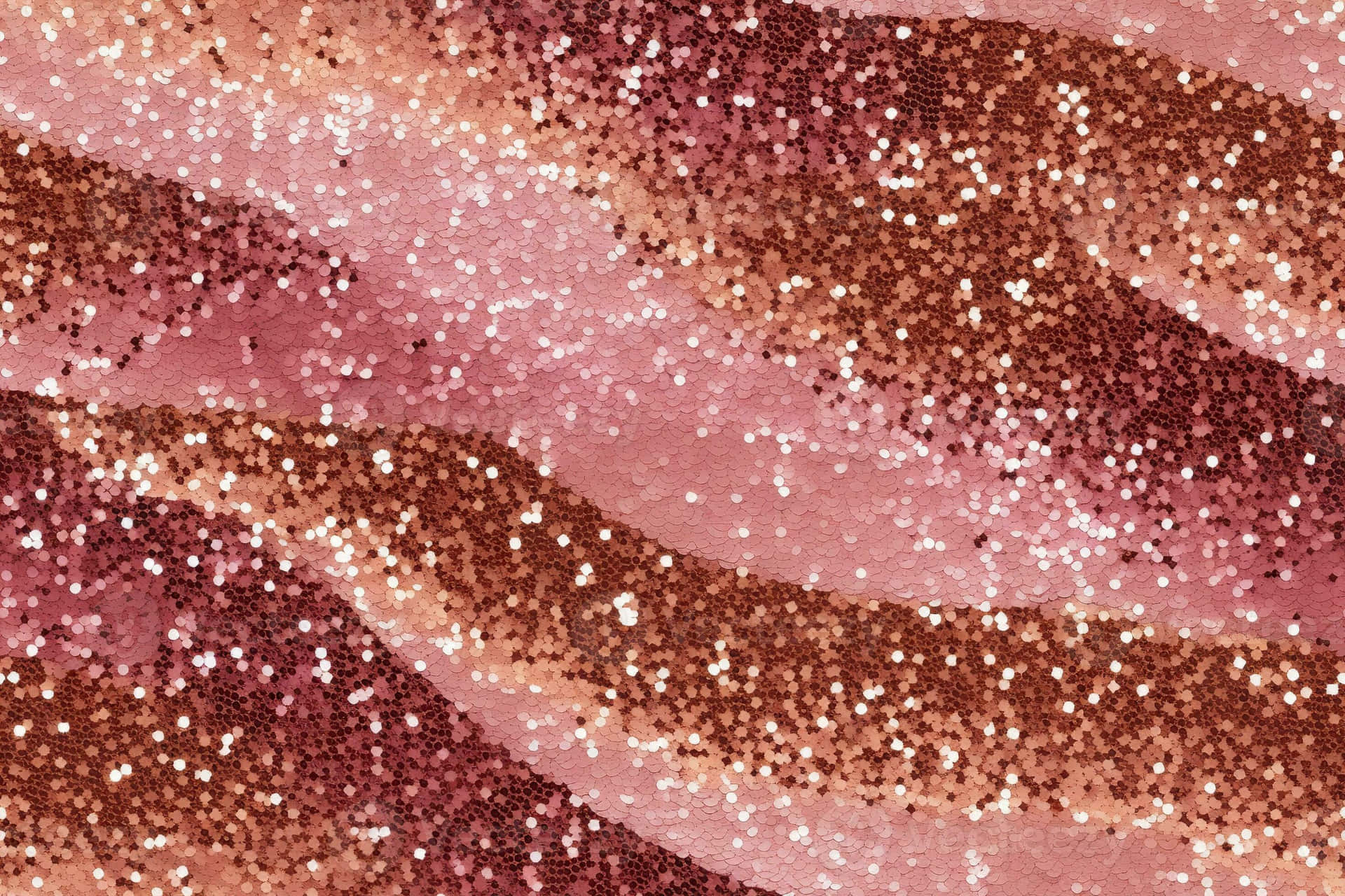 Rose Gold Glitter Desktop Wallpaper