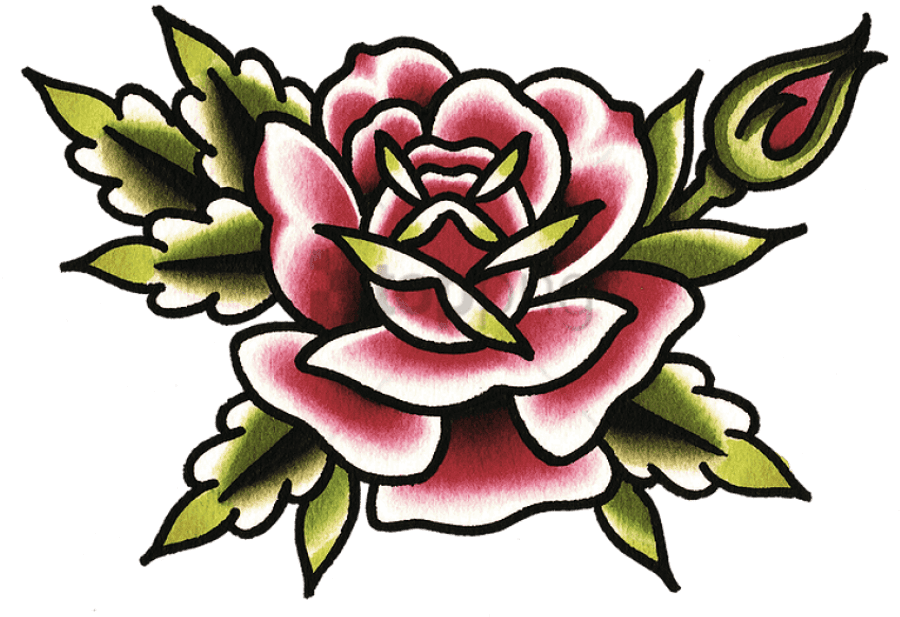 Rose tattoo png images | Klipartz