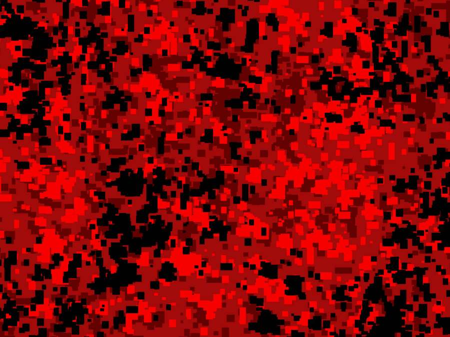 Roter und schwarzer pixeliger digitaler Texturhintergrund — Rote Tarnfarbe Wallpaper