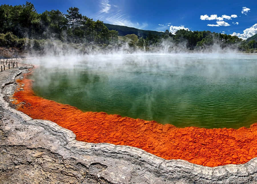 Rotorua Achtergrond