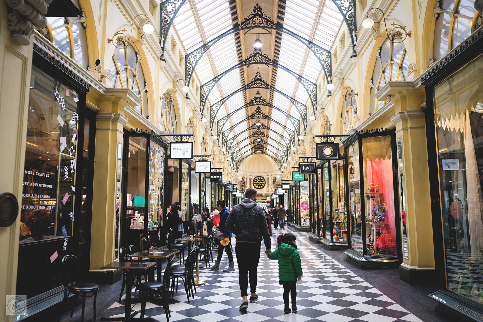 Royal Arcade Melbourne Wallpaper