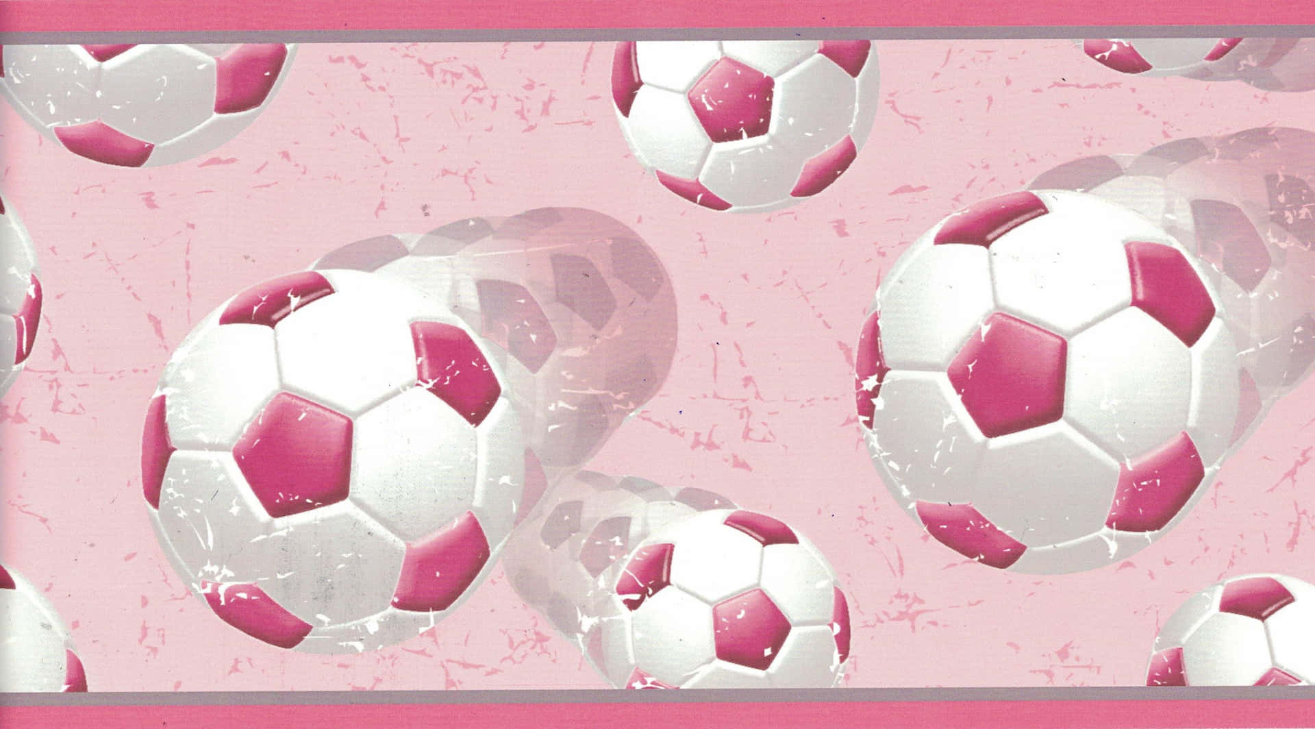 Roze Voetbal Achtergrond