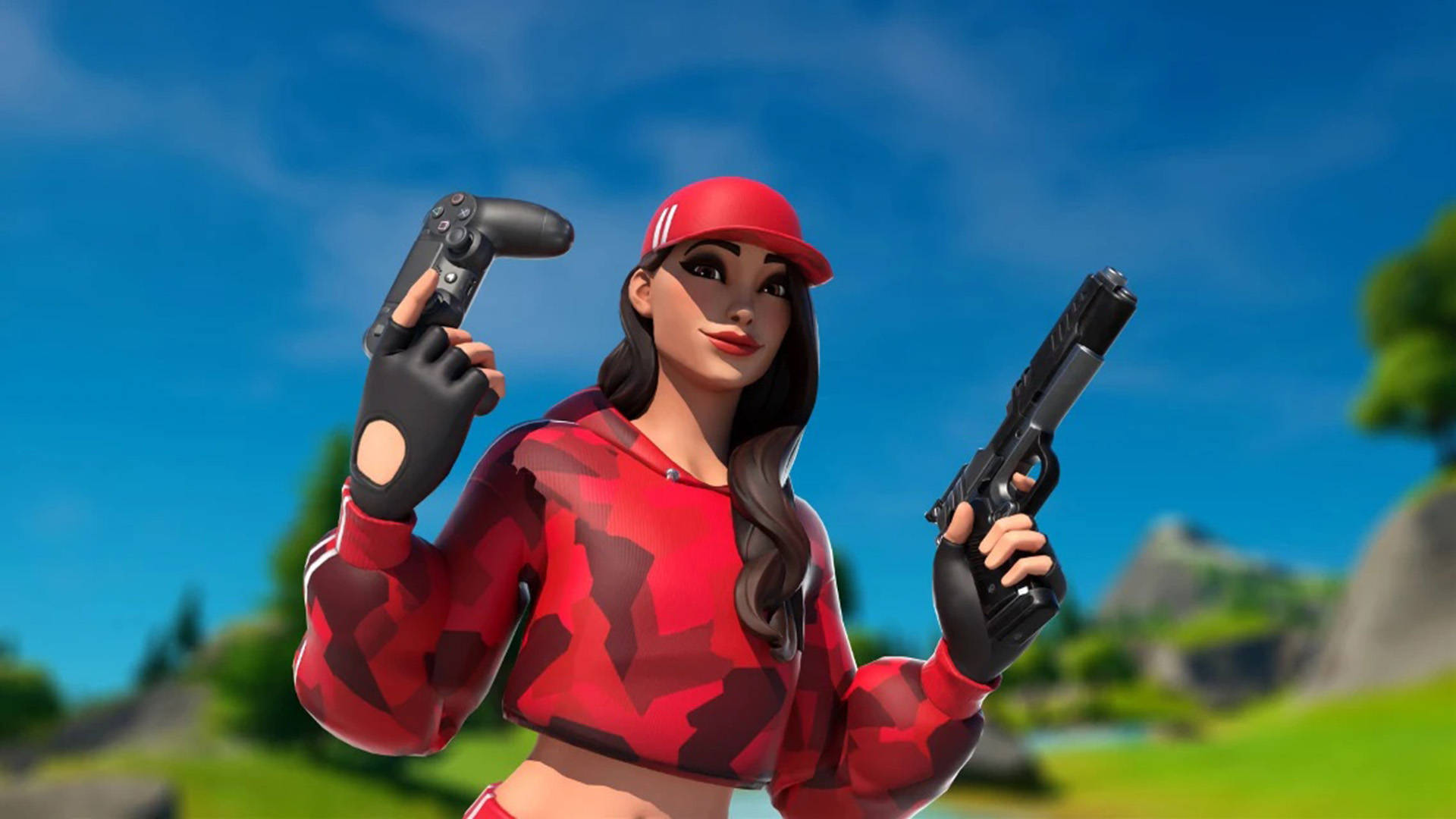 Ruby Fortnite Achtergrond