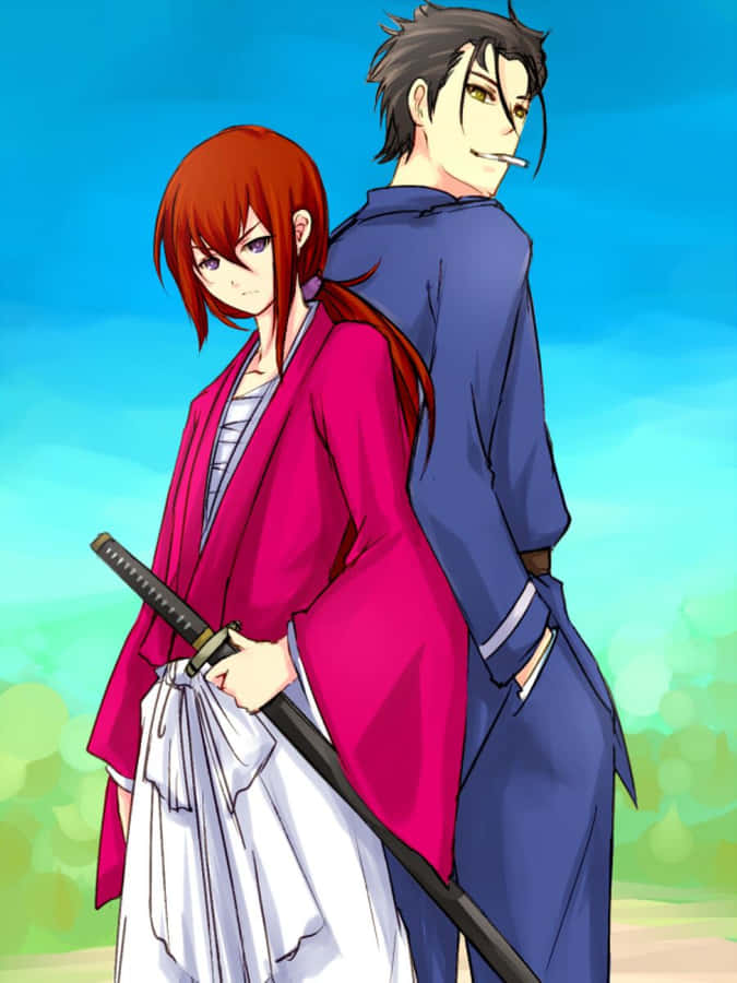 Rurouni Kenshin Saito Hajime Achtergrond