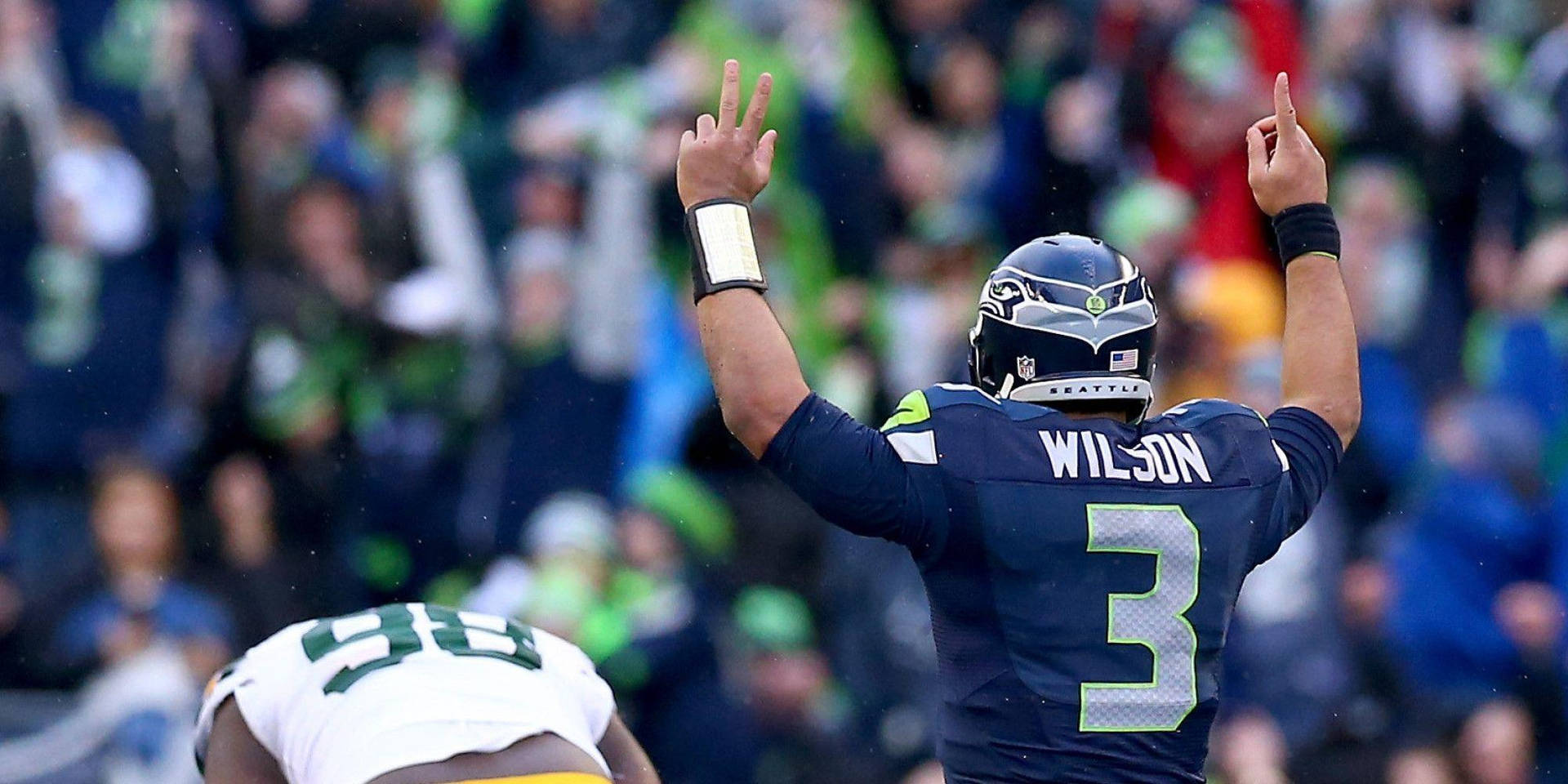 Russell Wilson Bakgrunnsbildet