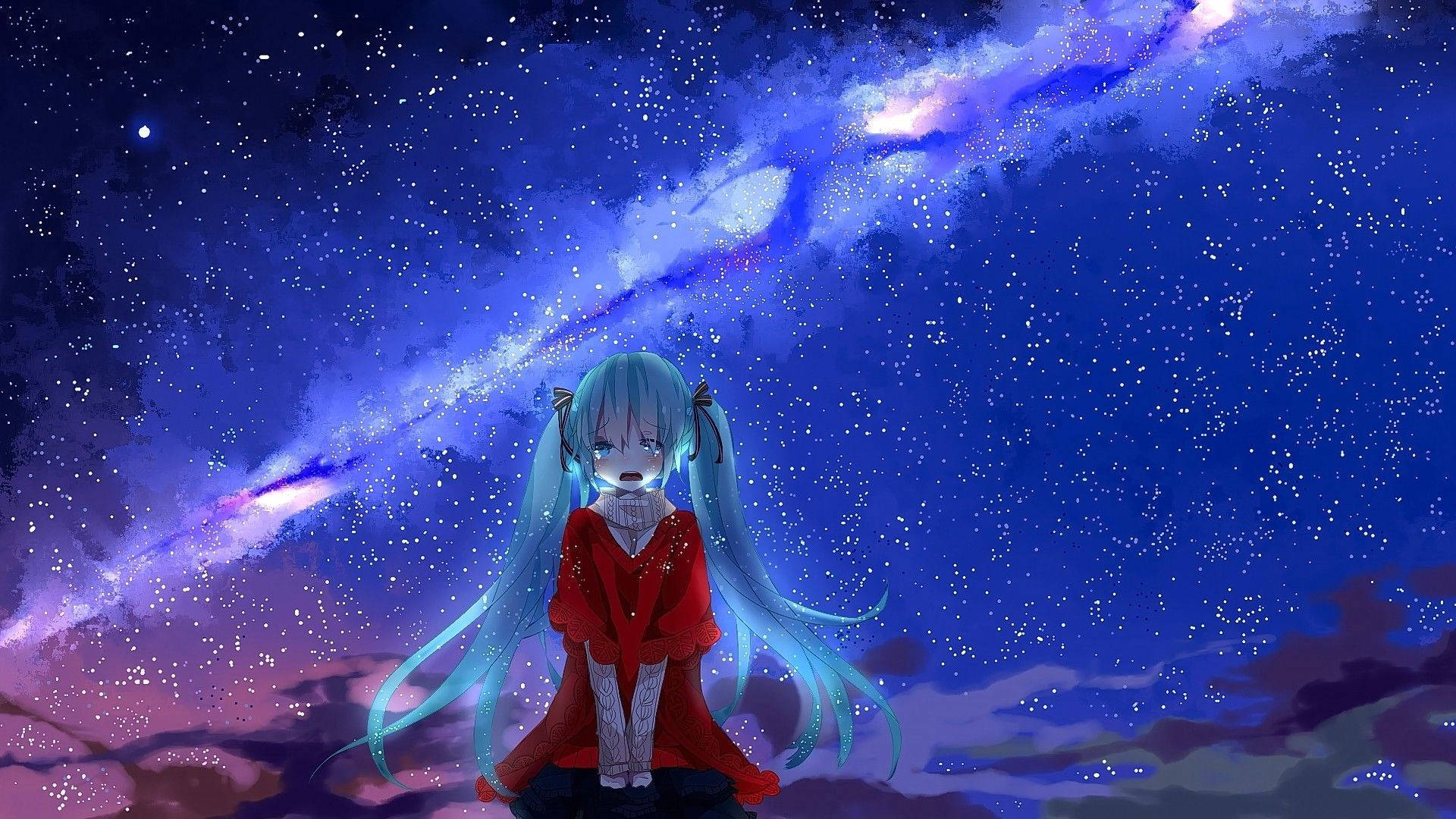 Sad Anime Aesthetic Pictures Wallpaper