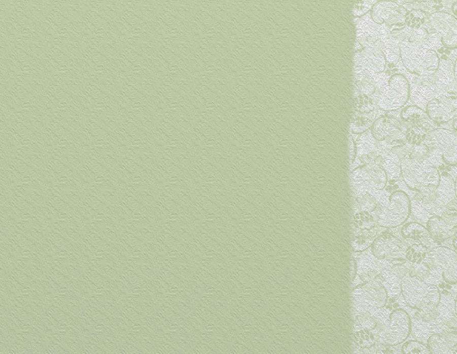 Sage green textured wallpaper with a delicate floral pattern on the right. — Sage Green Background
