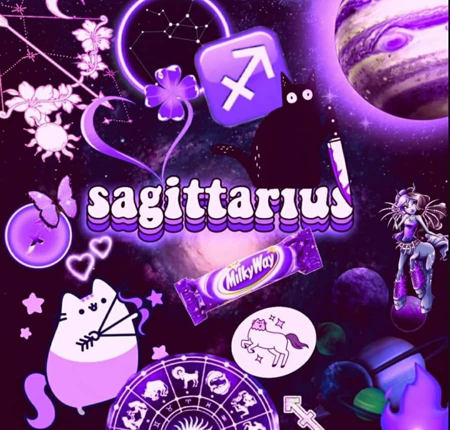 Sagittarius Aesthetic Taustakuva