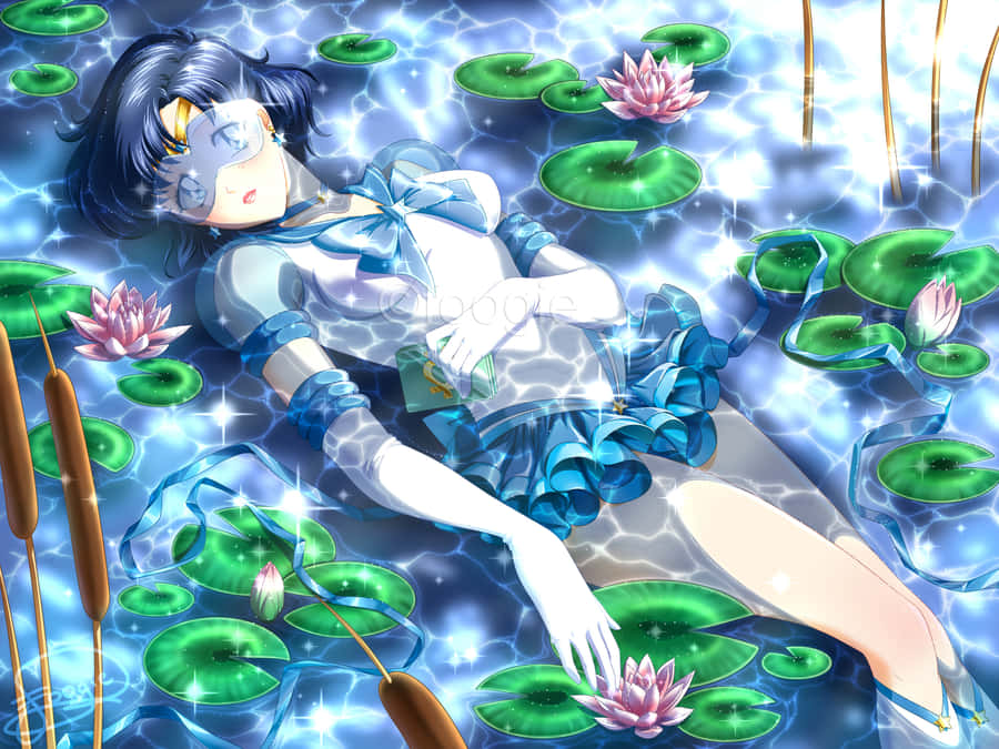 Sailor Mercury Achtergrond