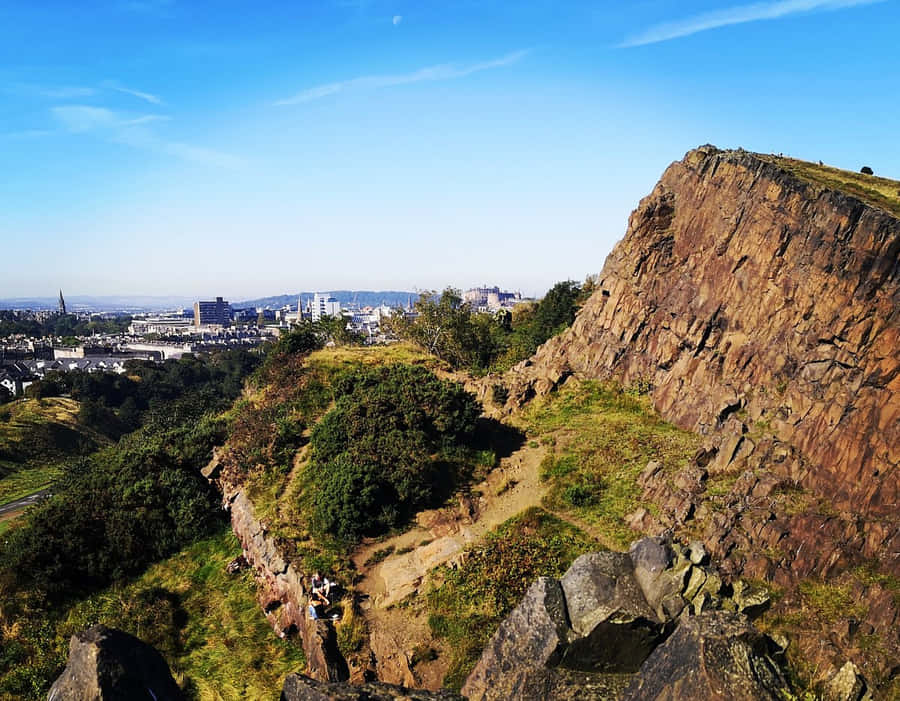 Salisbury Crags Achtergrond