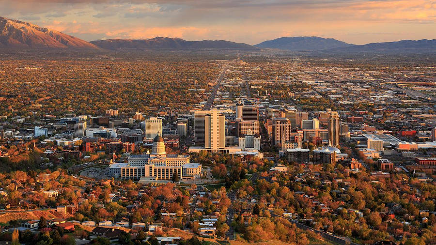 Salt Lake City Background Wallpaper