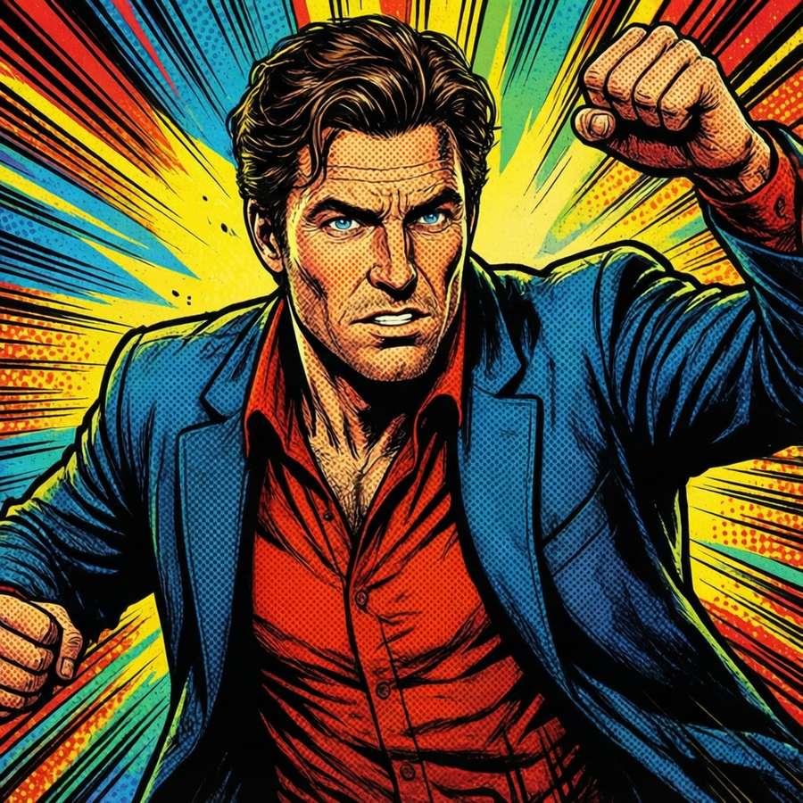 Sam Howell in comic book pop art style. — Sam Howell Picture