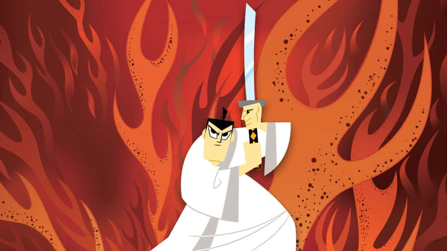 Samurai Jack, warrior, jack, samurai, cartoon, tv, HD wallpaper