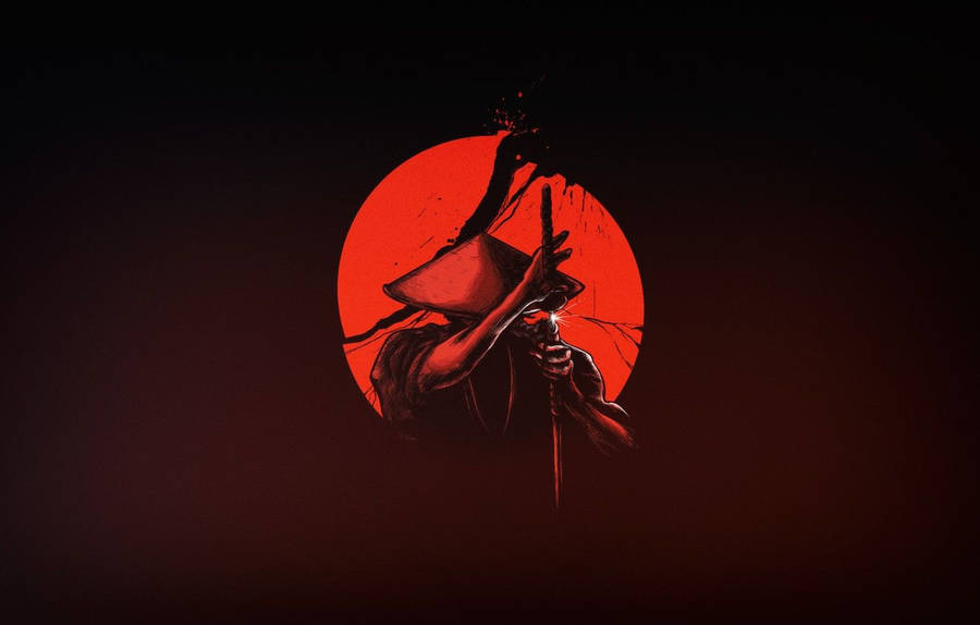 Samurai Japonês Papel de Parede