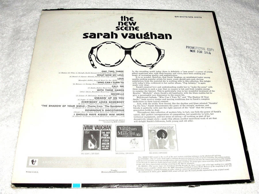 Sarah Vaughan Taustakuva