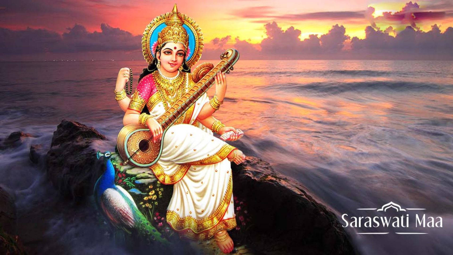 Saraswati Best - Goddess Saraswati - & Background HD phone wallpaper |  Pxfuel