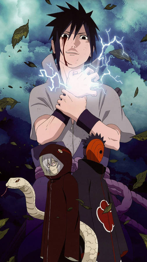 Sasuke Naruto Iphone Achtergrond