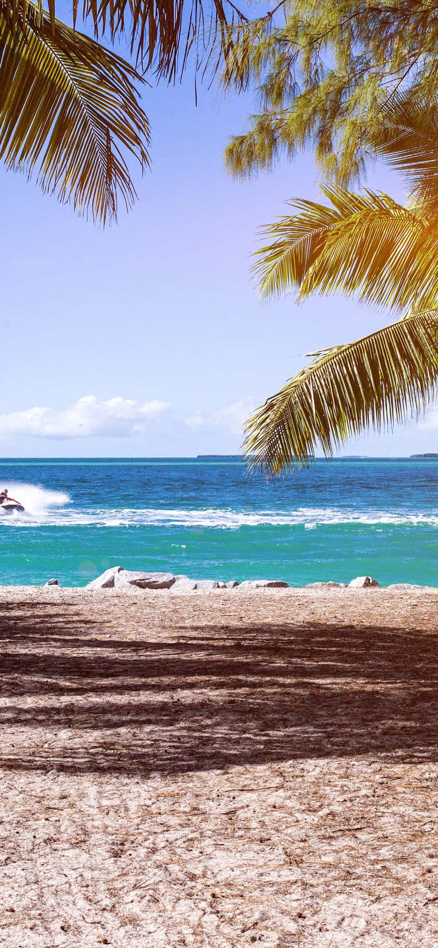 Scène De Plage Fond d'écran