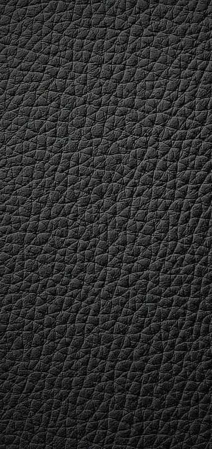 Schwarze Ledertextur mit genarbtem Kornmuster für Tapetenverwendung — Schwarzes Leder Wallpaper