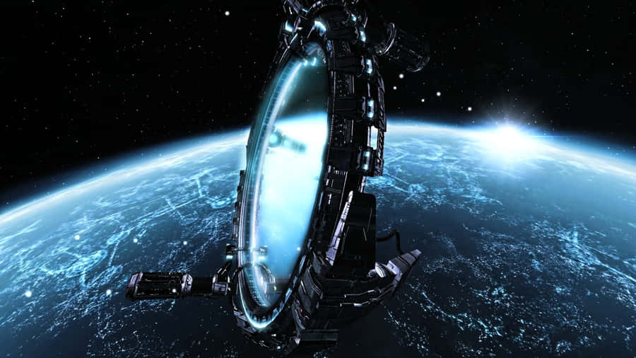 hd science fiction space station