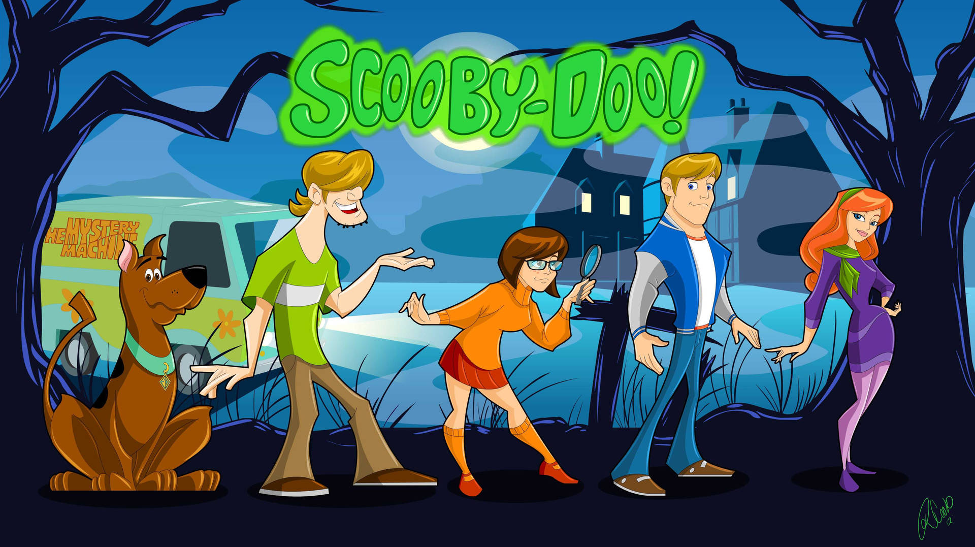 Scooby Background Wallpaper