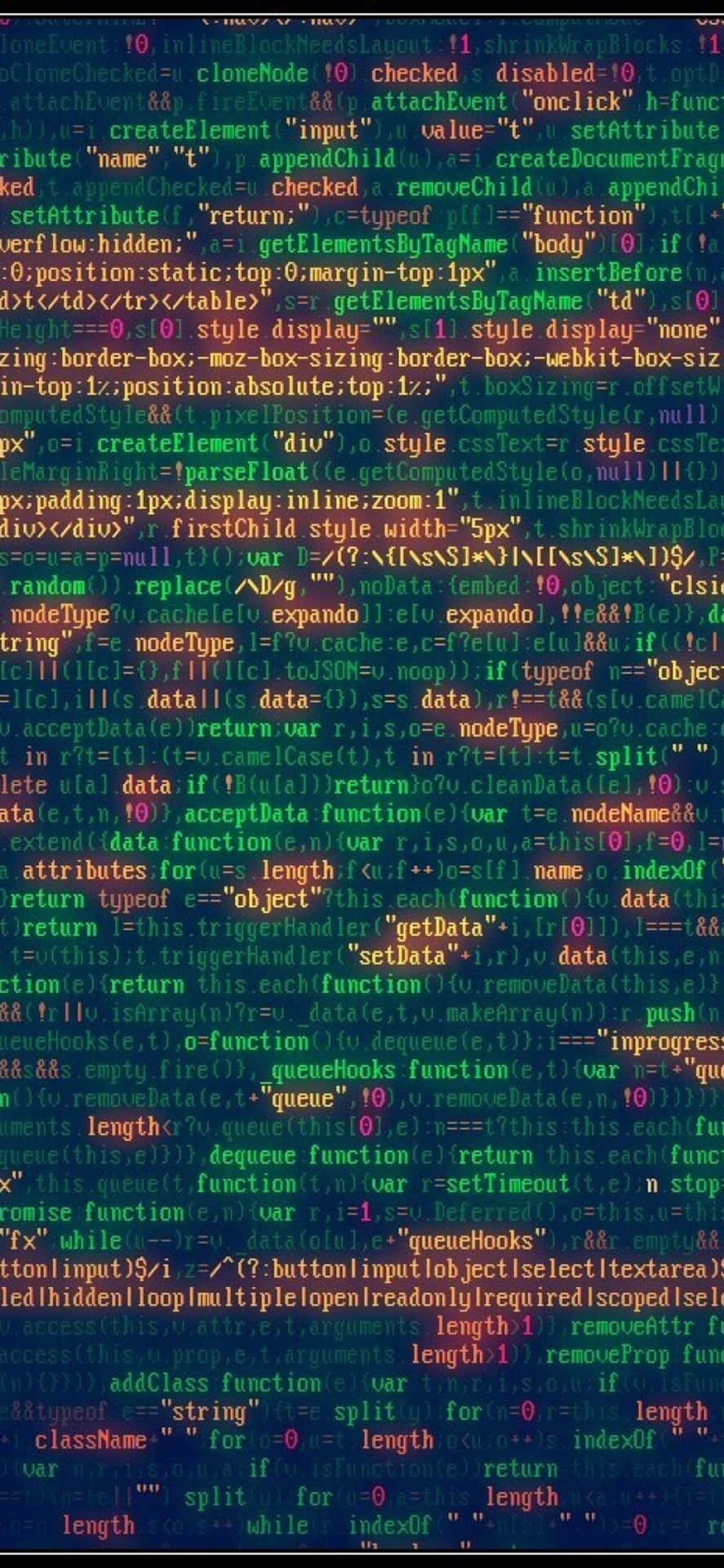 Flytande digital kod i blått och grönt på en mörk bakgrund. — Script bakgrund Bakgrundsbilder