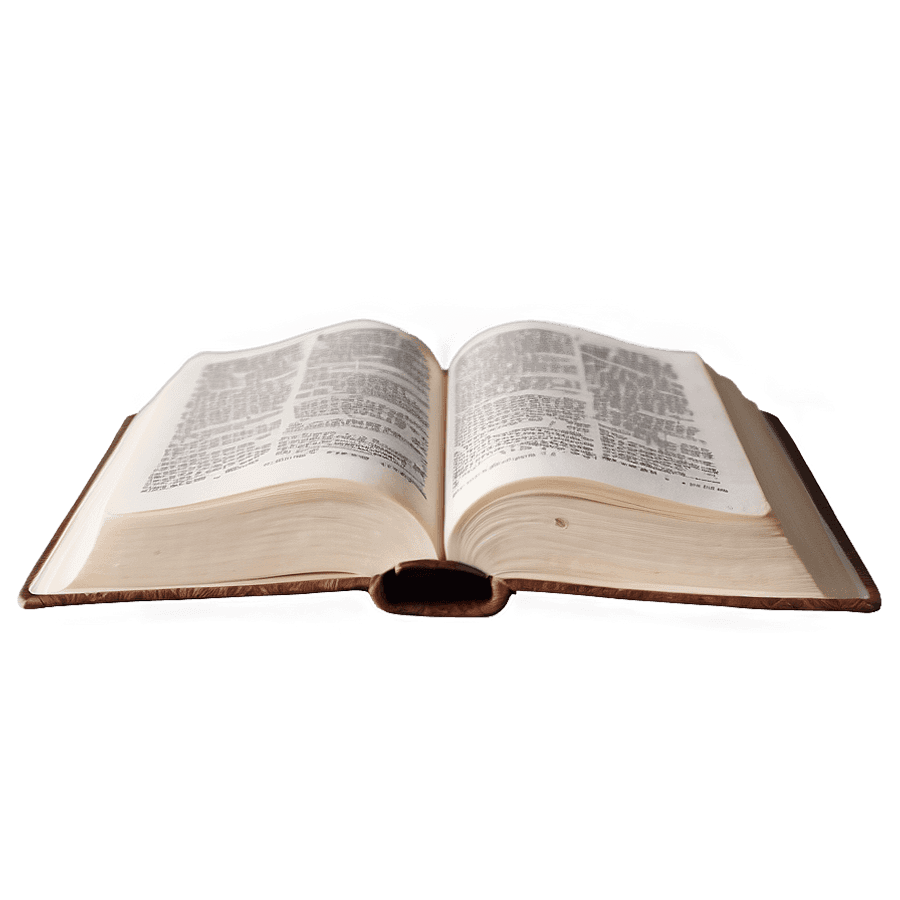 Open book with wooden bookmark on plain surface — Scripture Background