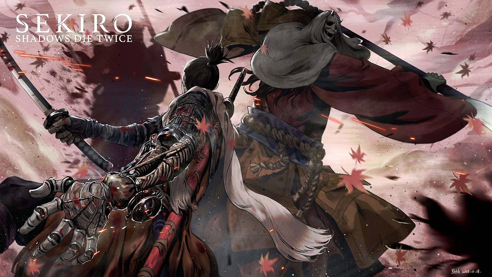 Sekiro Shadows Die Twice Bakgrunnsbildet