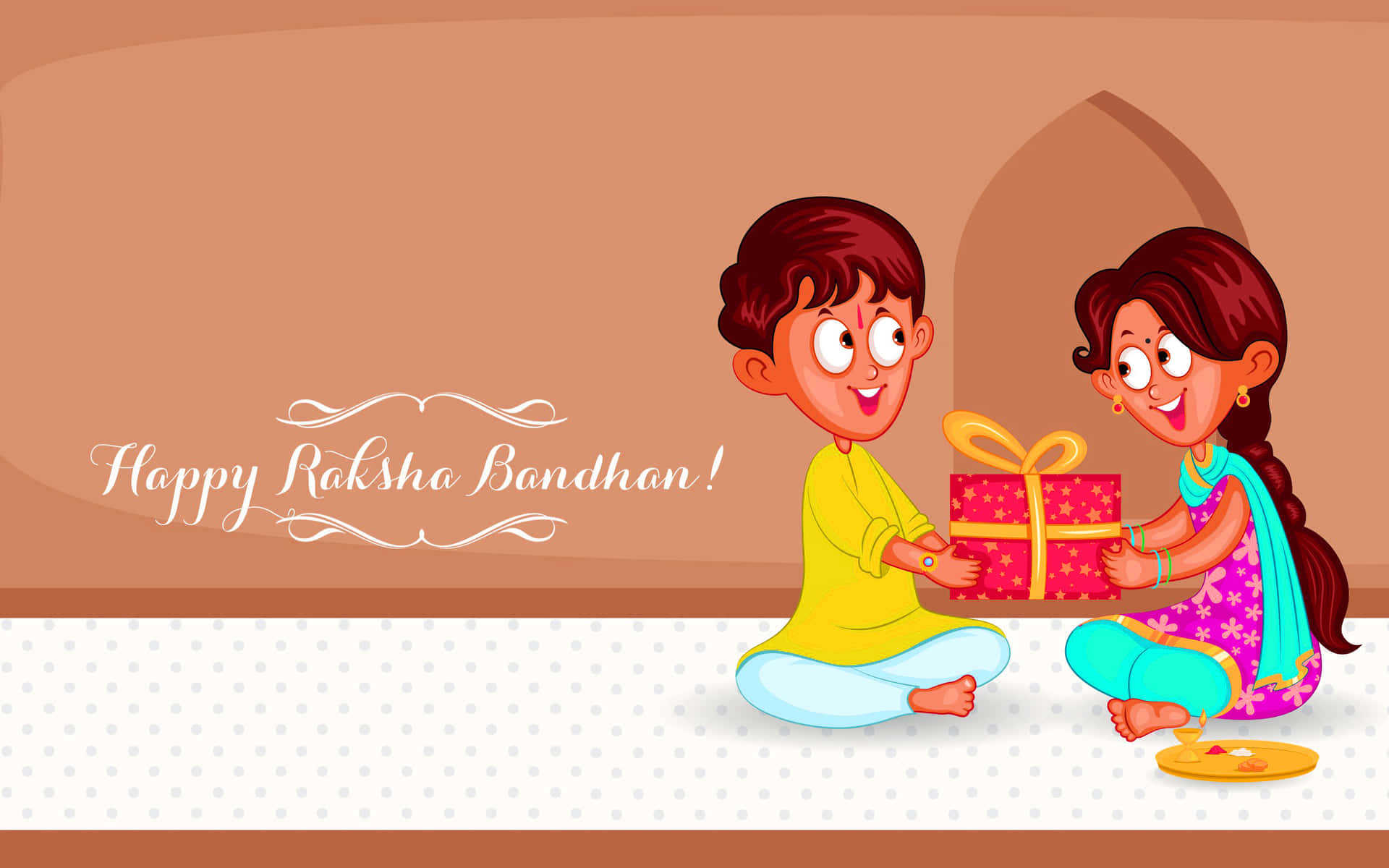 Selamat Raksha Bandhan Wallpaper