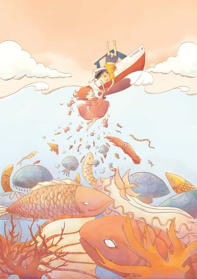 Seni Studio Ghibli Wallpaper