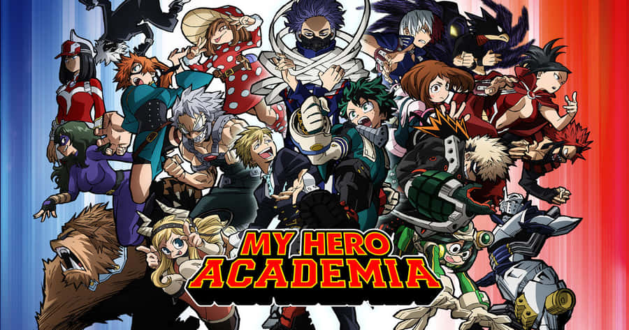 Sfondo Del Computer Portatile My Hero Academia