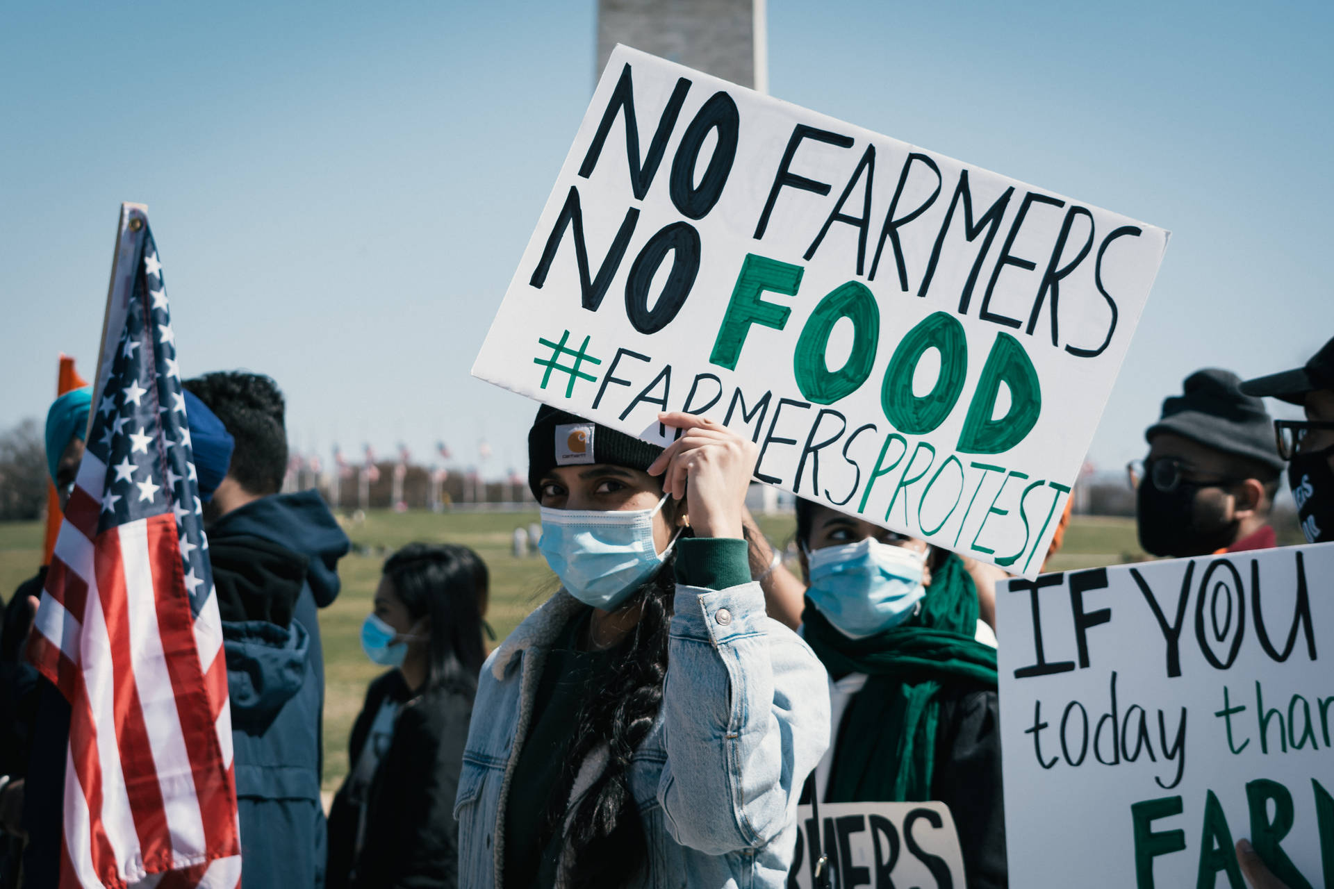 Sfondo Di Agricoltori