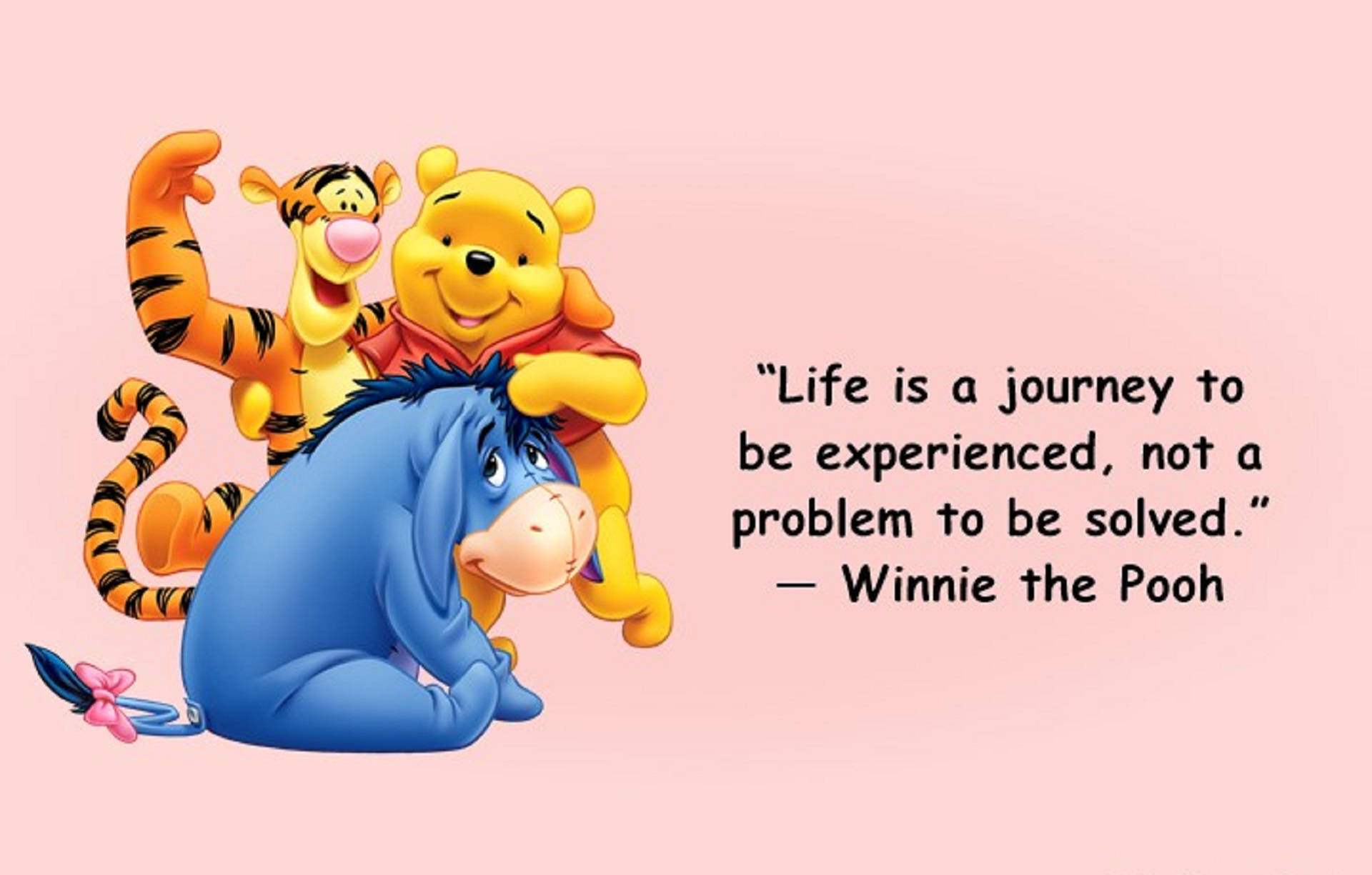 Sfondo Di Citazioni Di Winnie The Pooh