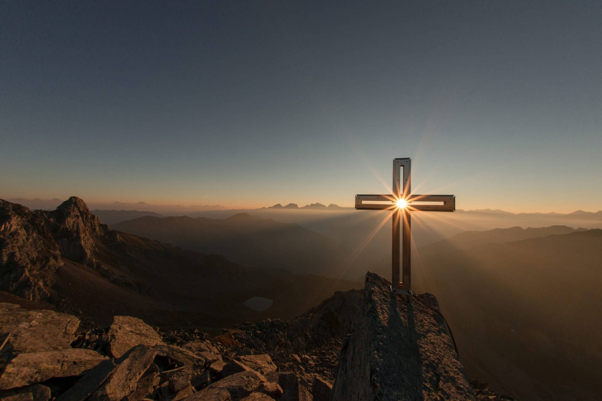 Sfondo Di Croce Cristiana