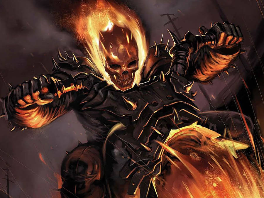 Sfondo Di Ghost Rider