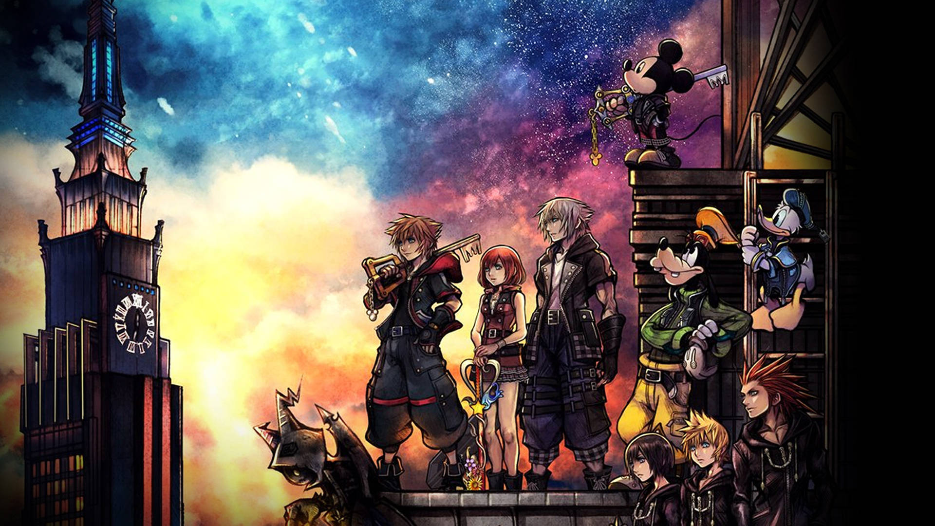 Sfondo Di Kingdom Hearts 3