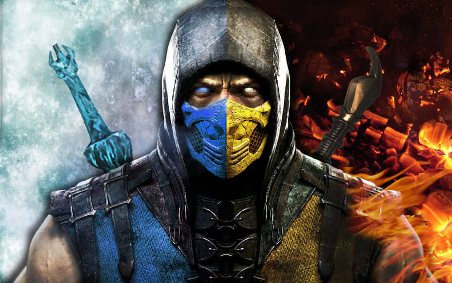 Sfondo Di Mortal Kombat Scorpion