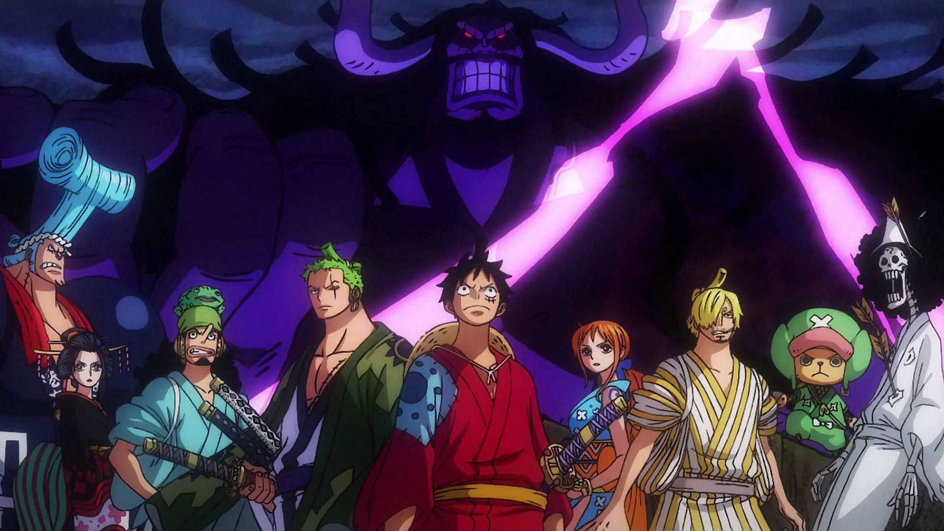 Sfondo Di One Piece Wano