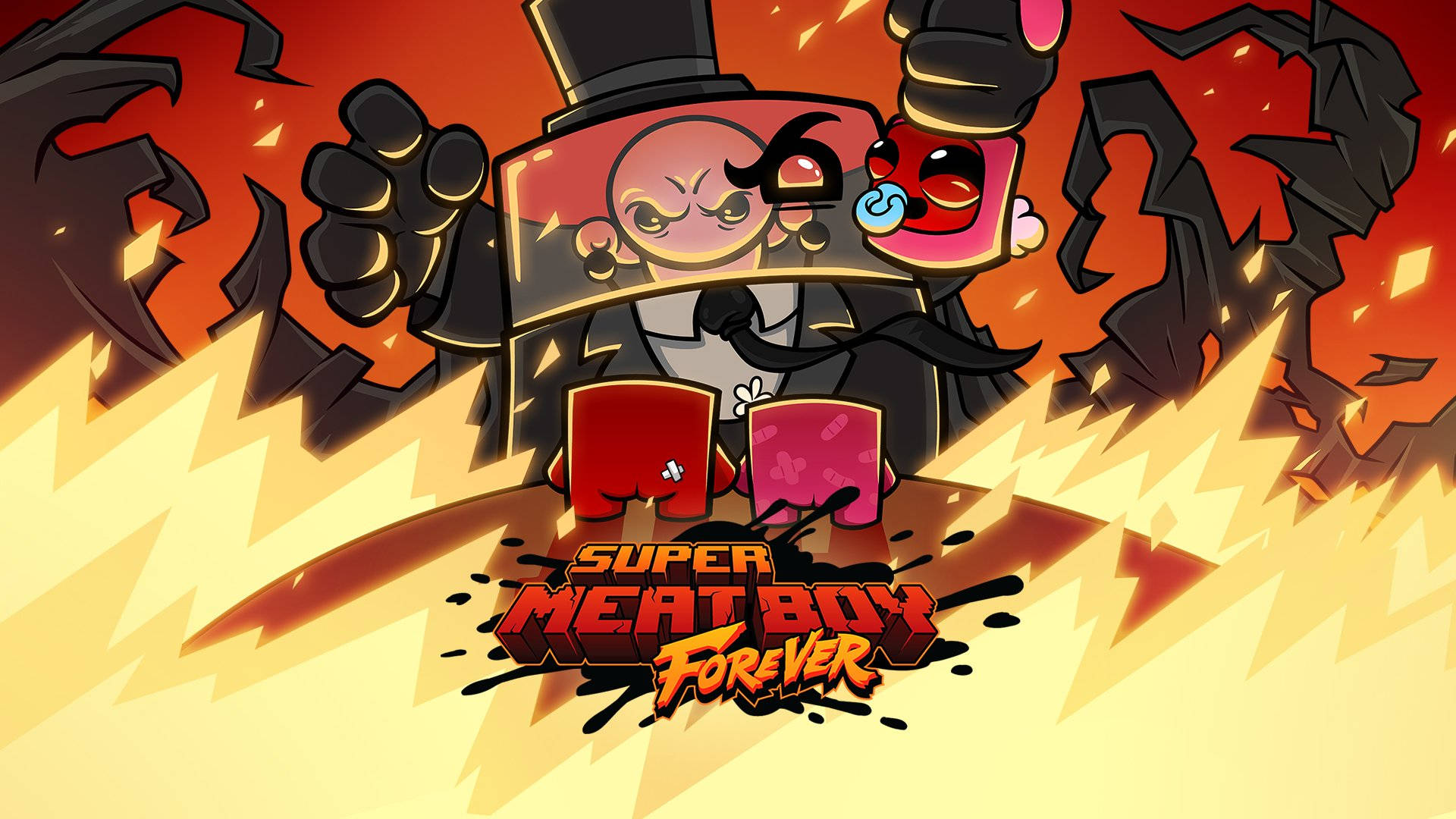 Sfondo Di Super Meat Boy