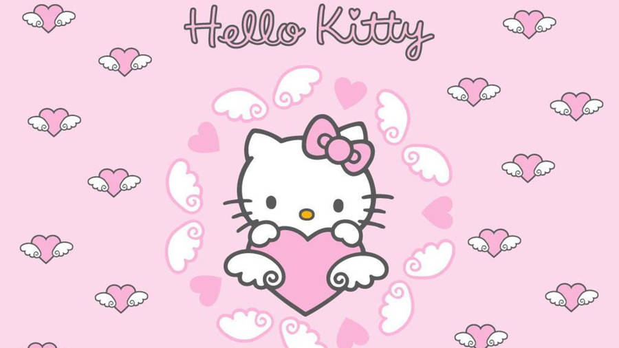 Sfondo Rosa Hello Kitty