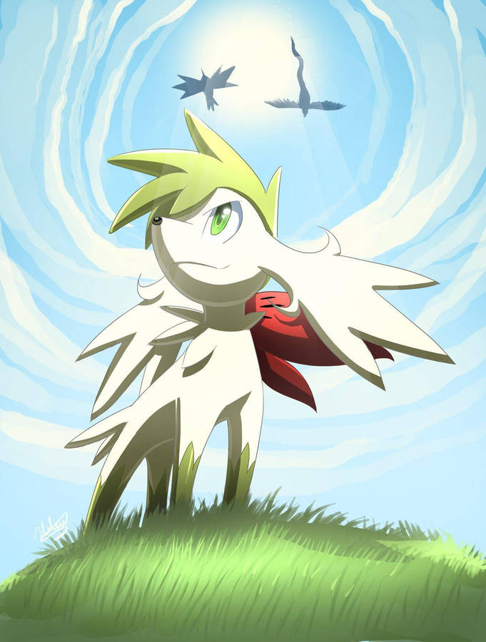 Shaymin Achtergrond