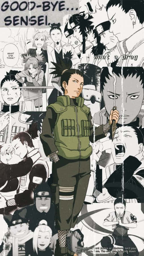 Shikamaru Esthetisch Achtergrond