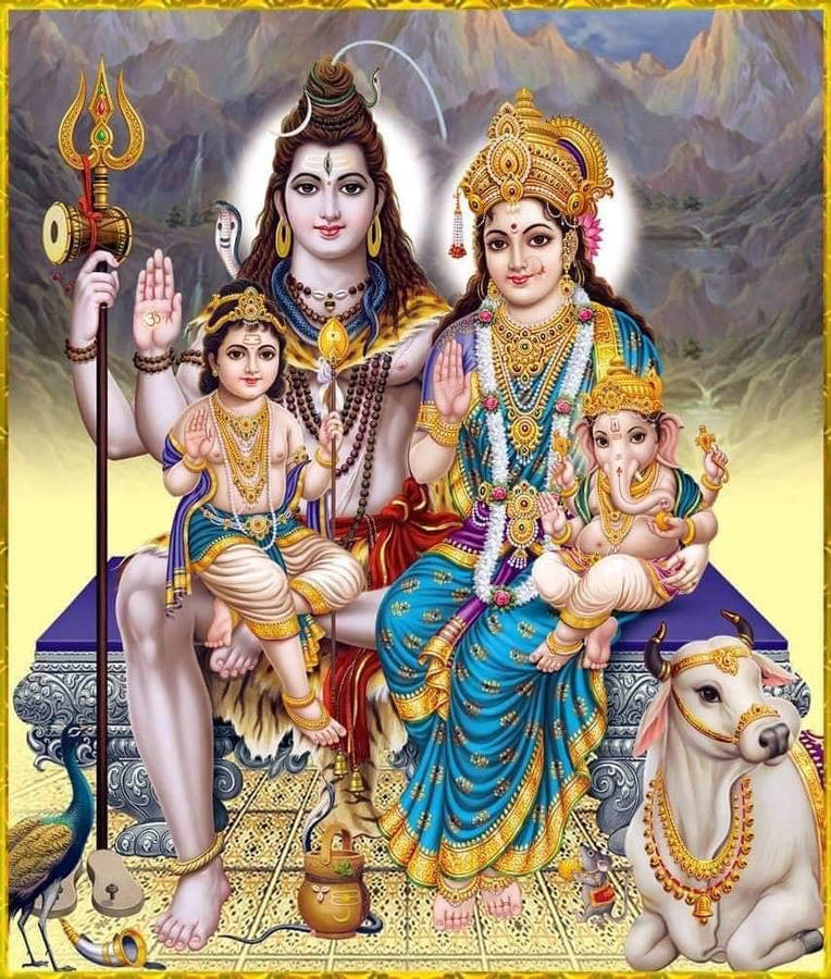 148 God Shiv Parivar Images Shiv Parvati Family Wallpapers, 44% OFF
