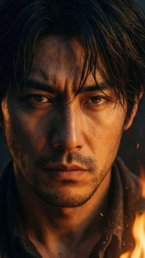 Stoic Flame — Sho Kusakabe Wallpaper