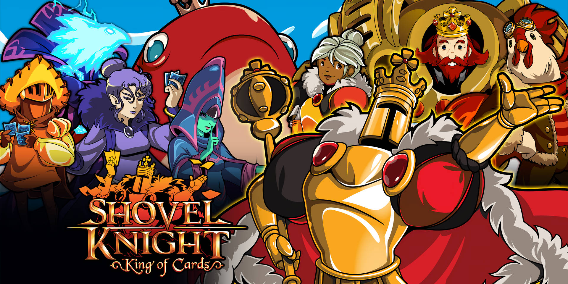 Shovel Knight Bakgrunnsbildet