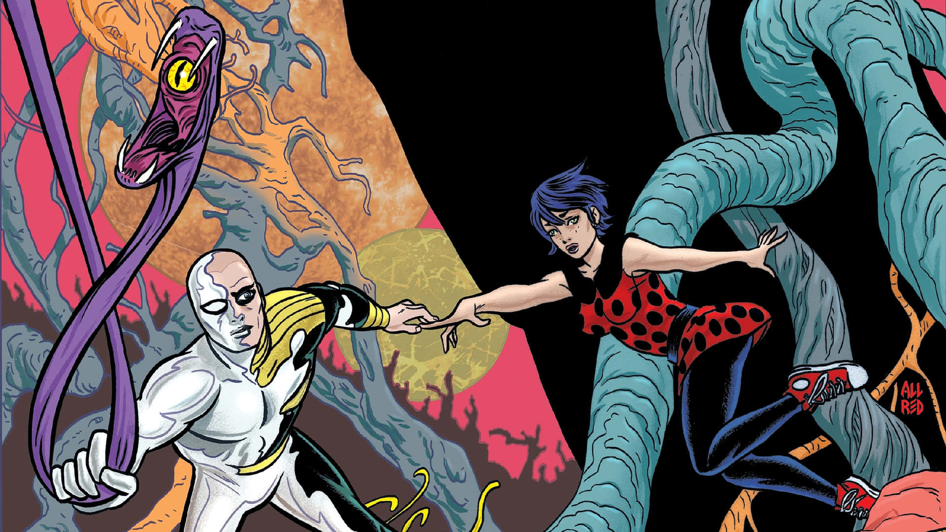 Silver Surfer Papel de Parede